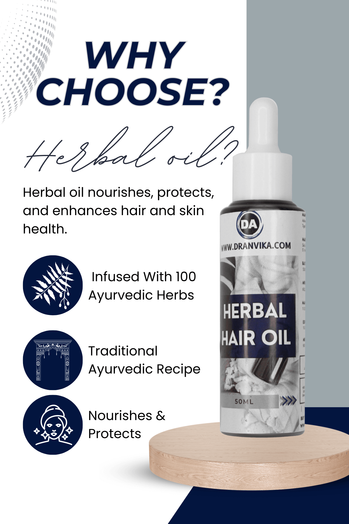Herbal hair oil