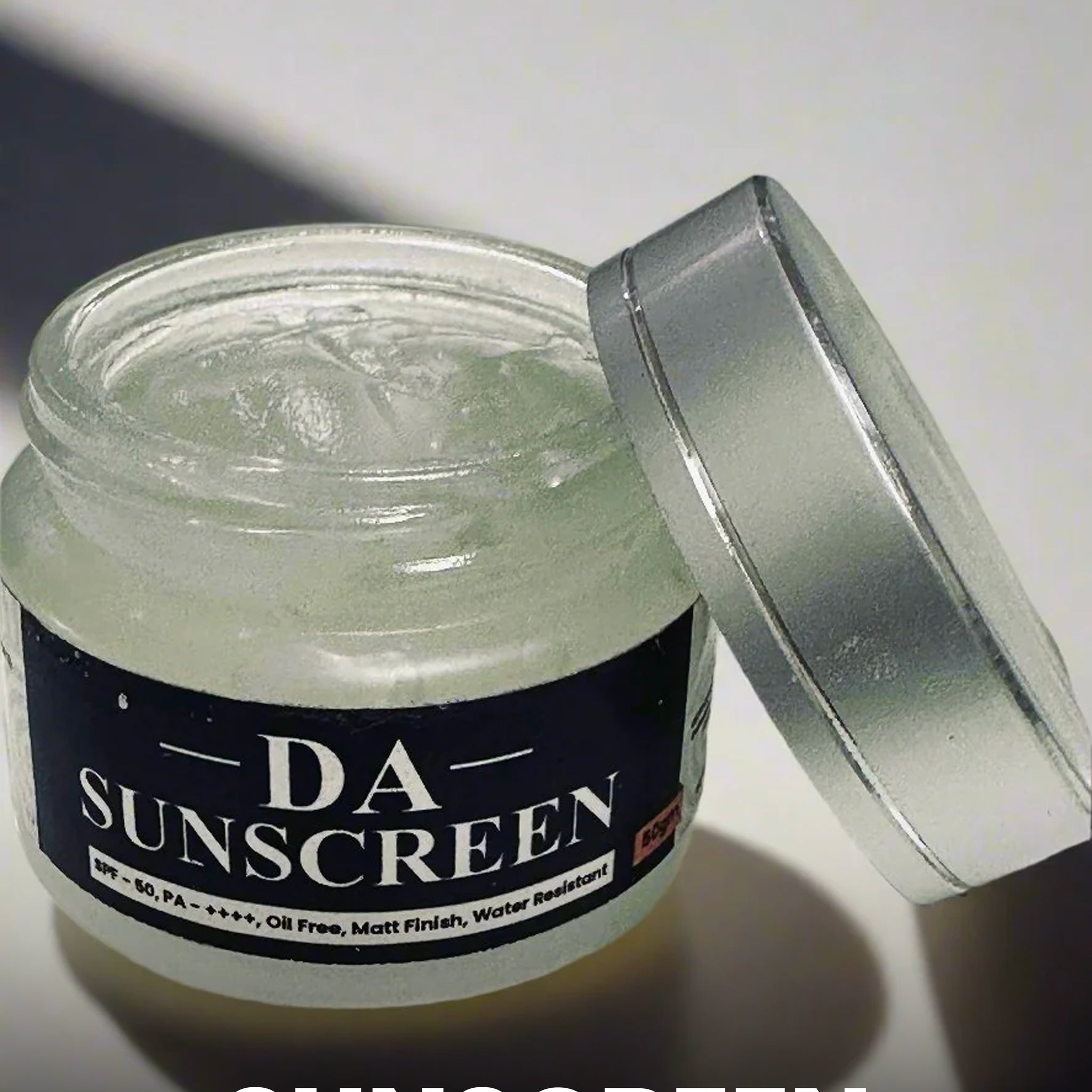 🛡 “Sun Safe. Skin Strong. Game On.-Non Sticky, Water Resistant ; SPF 50+ ; PA 3 +