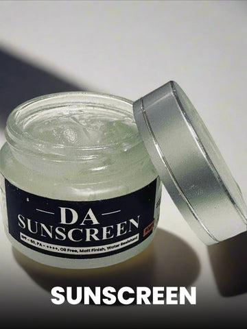 🛡 “Sun Safe. Skin Strong. Game On.-Non Sticky, Water Resistant ; SPF 50+ ; PA 3 +