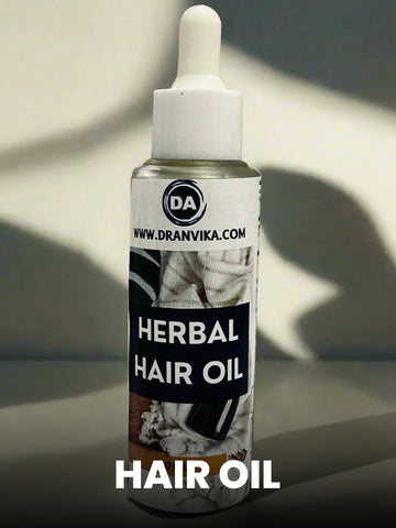 DA Herbal Hair Oil -Fluffy Hair Elixir(Infused with 100 Herbs)