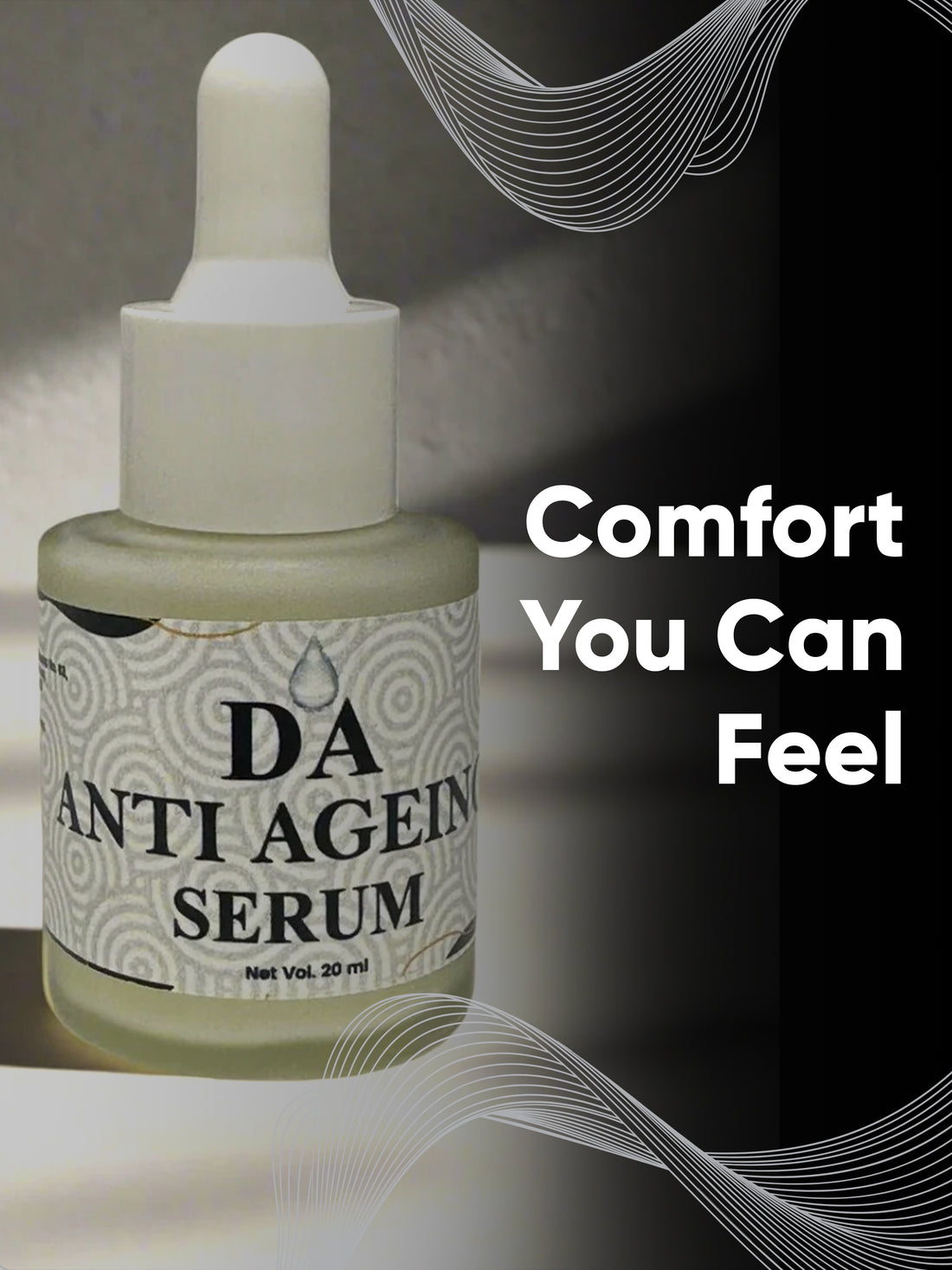 Lines Fades, Power Stays : AntiAgeing Serum